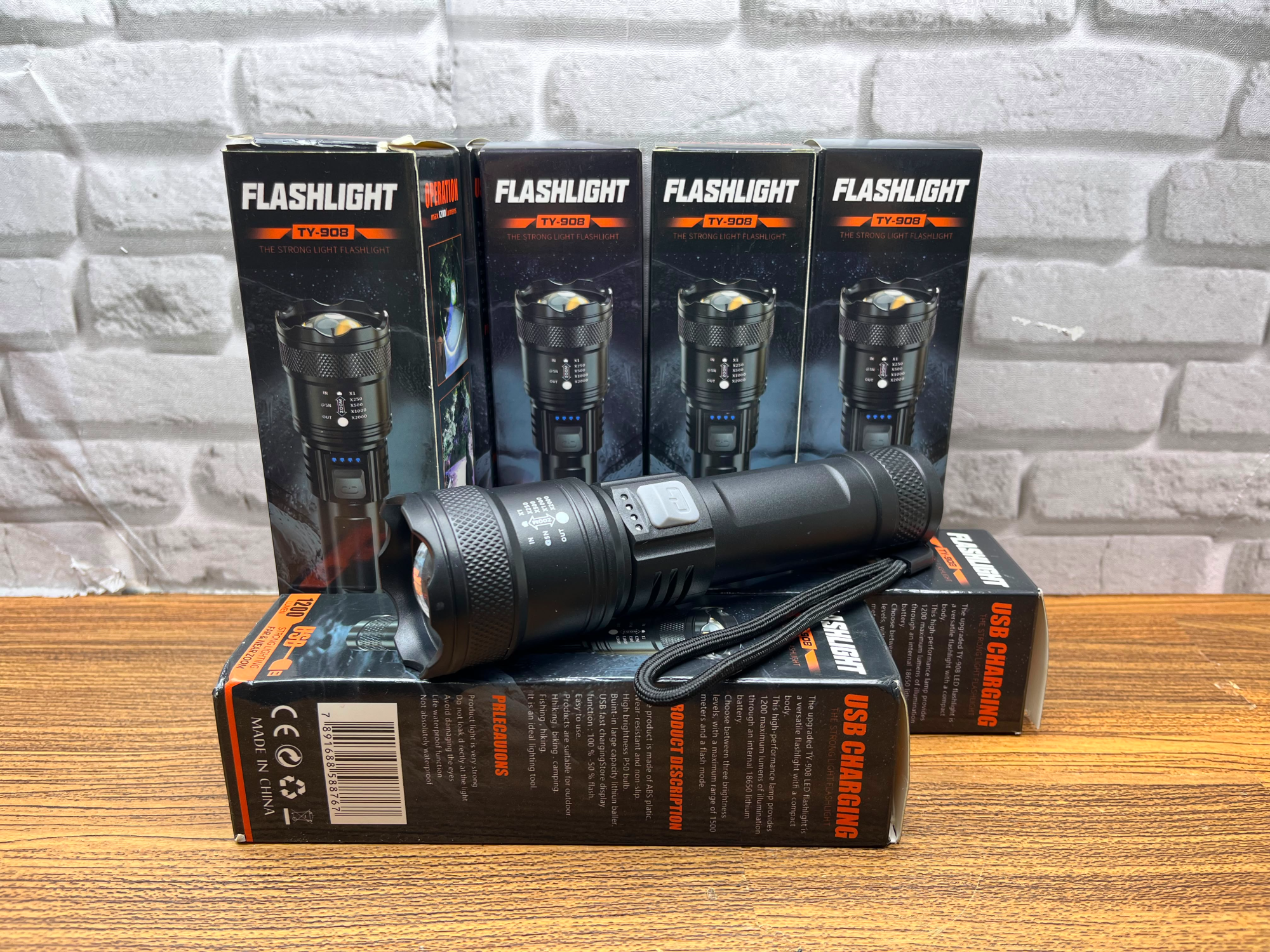🔦⚡LINTERNA LED RECARGABLE⚡🔦