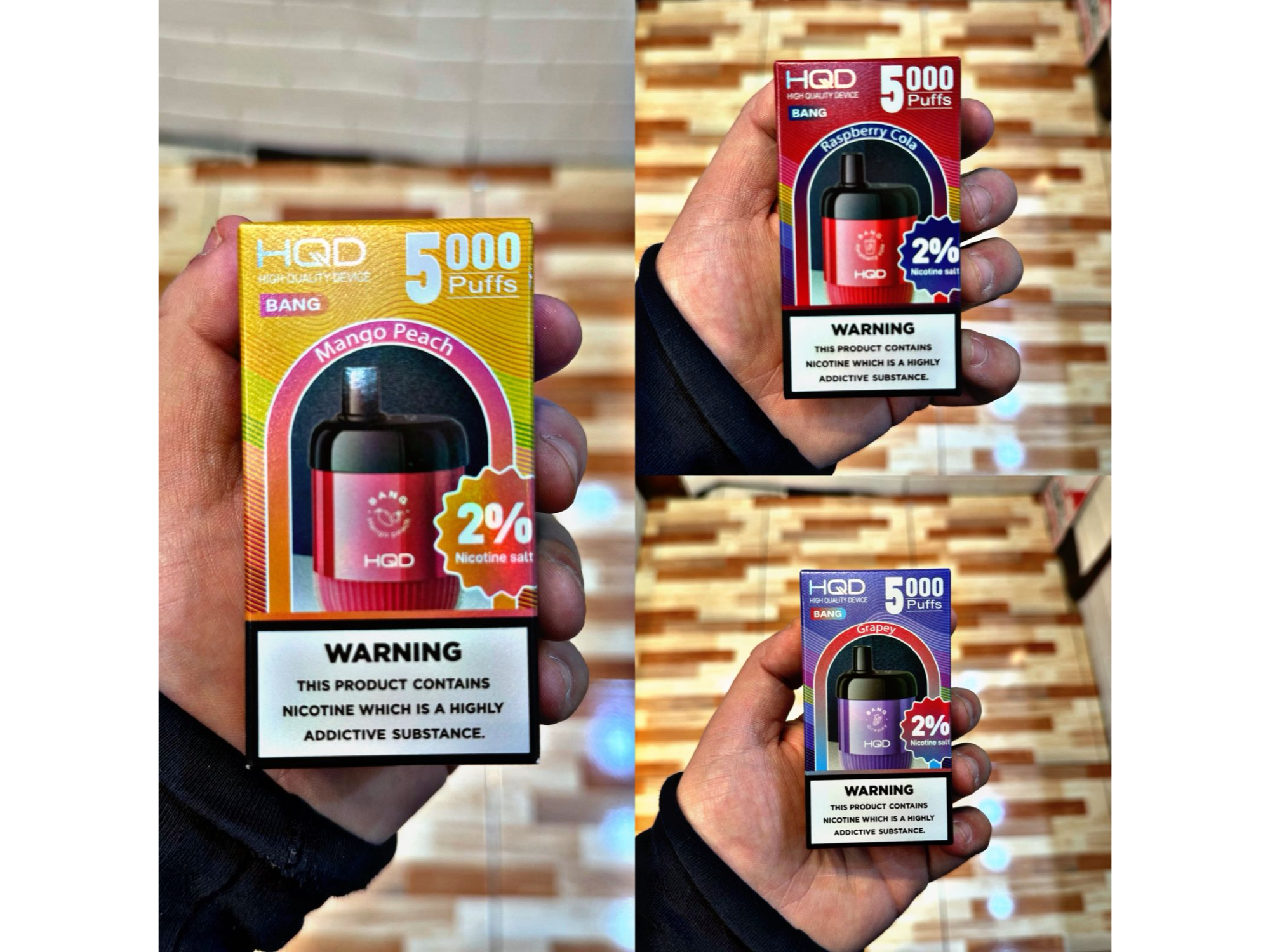 🔥 Vaper HQD BANG 5000 Puffs 🔥