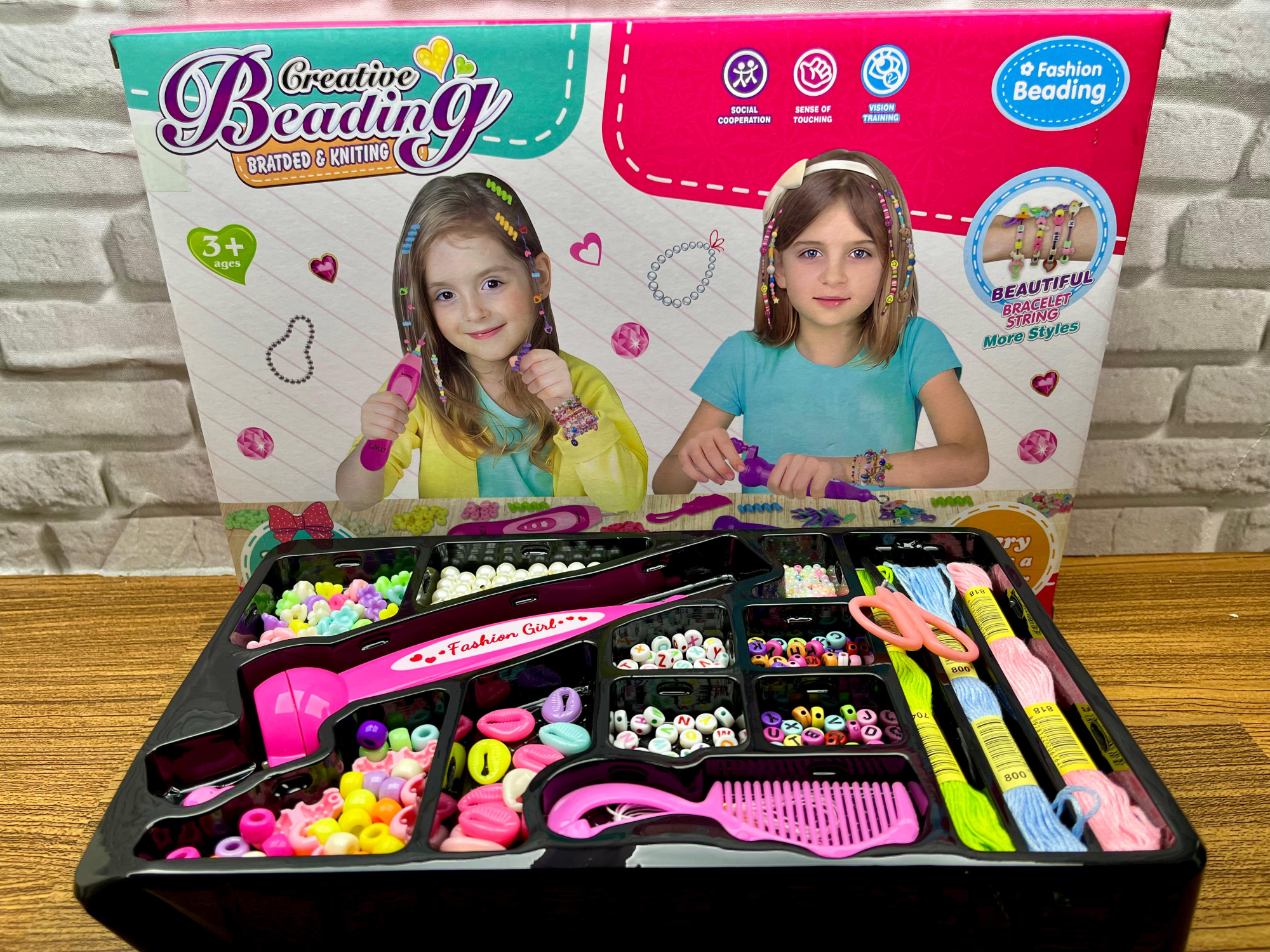 💖Kit para Hacer Trenzas y Pulseras – Creative Beading