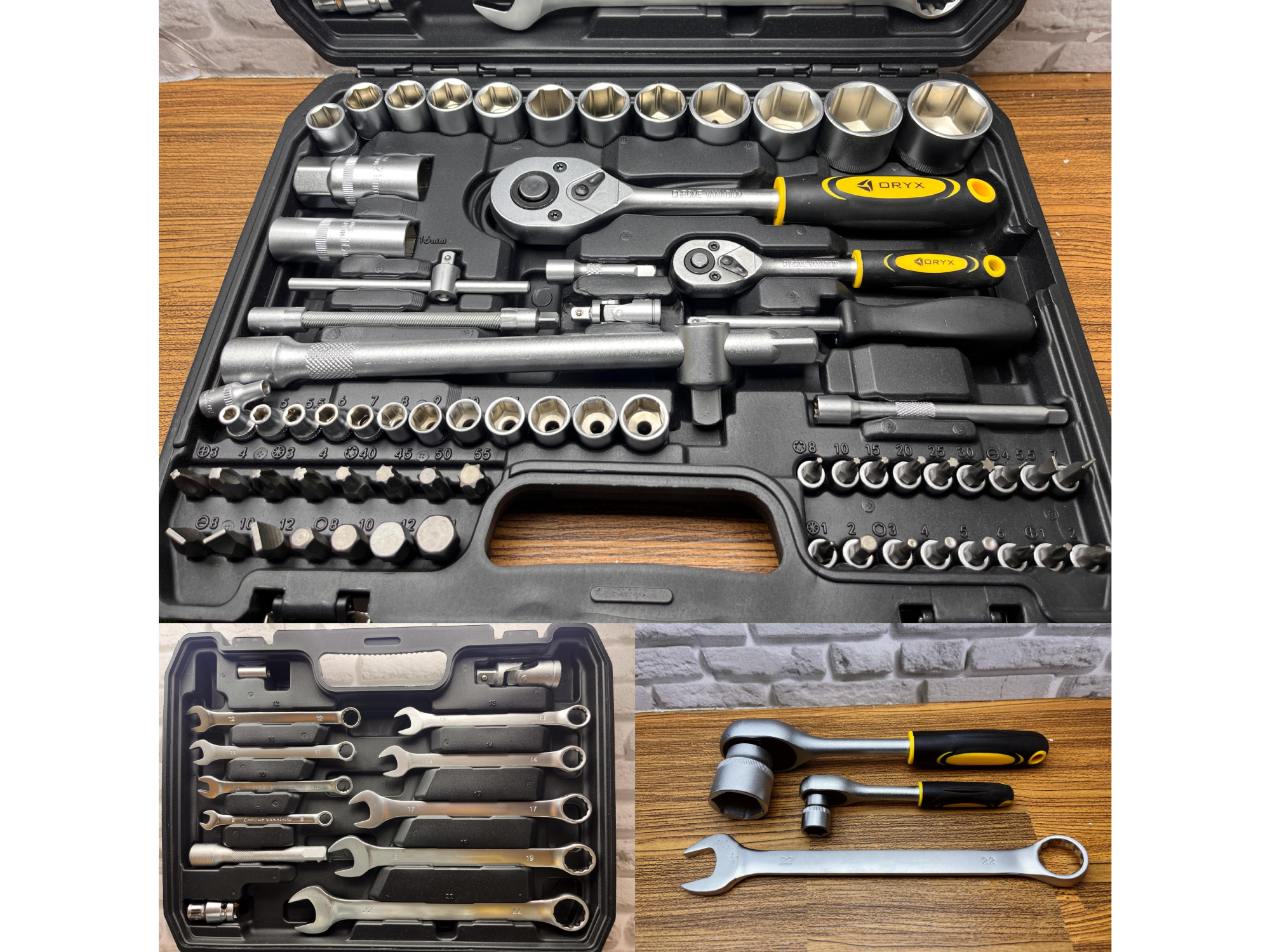 🧰Juego de Herramientas 82 piezas Oryx🧰 Modelo OR-TS103
