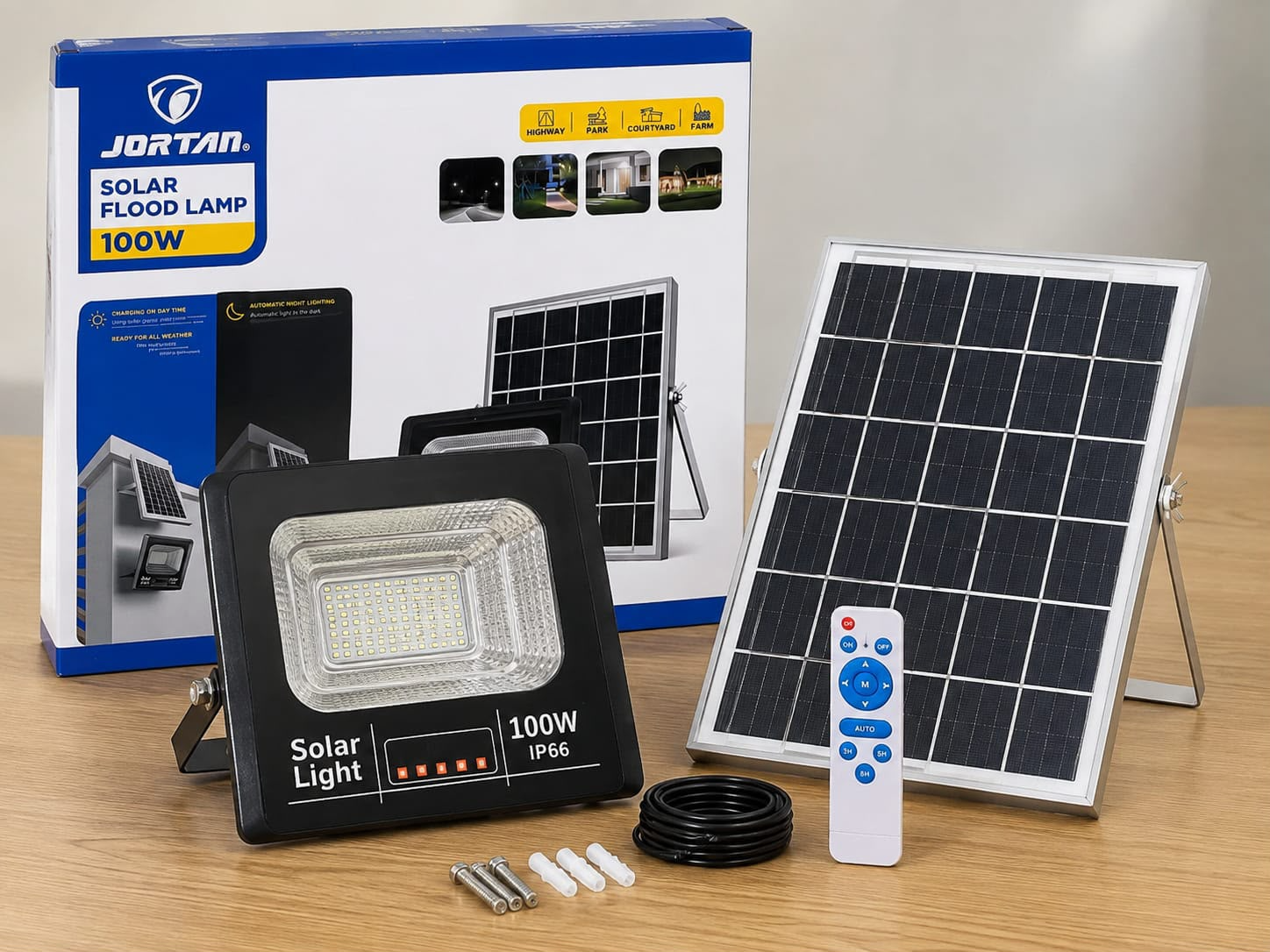 ☀️Reflector Solar Jortan 100W