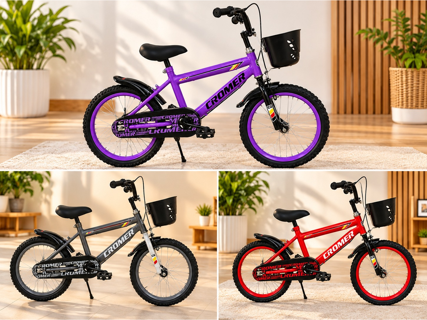 🚲✨BICICLETA INFANTIL CROMER – RODADO 18✨🚲
