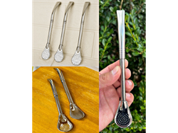 🧉 *Bombilla de acero inoxidable con pico loro*