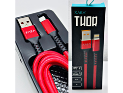 📱 Cable Thor XAEA Lightning - Carga Ultra Rápida ⚡