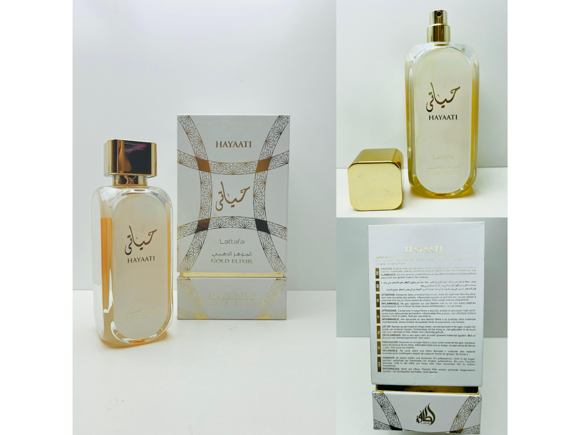 ✨Hayaati Gold Elxir De Lattafa✨