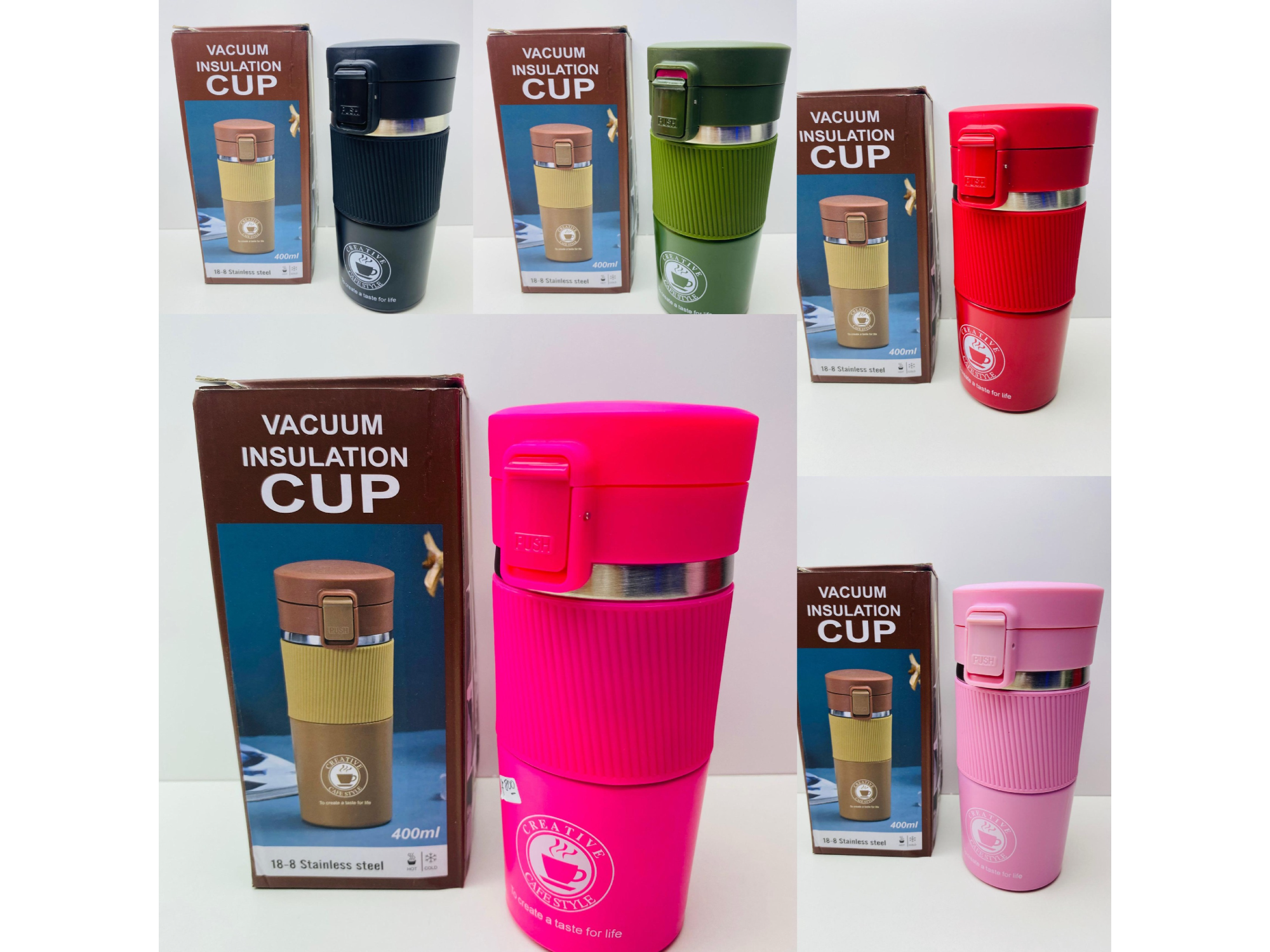 VASO TÉRMICO VACUUM INSULATION 400ML