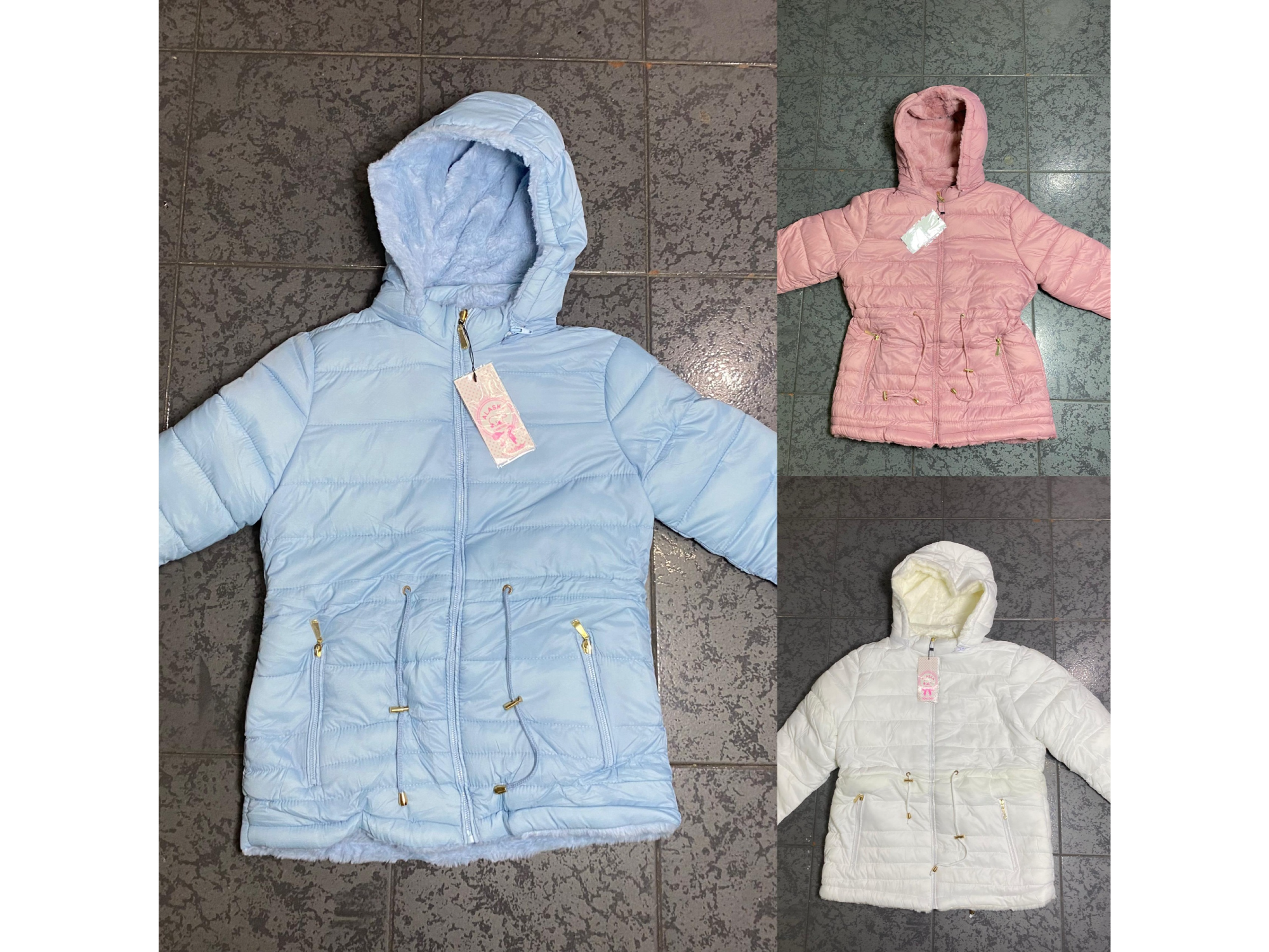 🧥✨ Camperas Largas con Corderito para Niñas ✨🧥