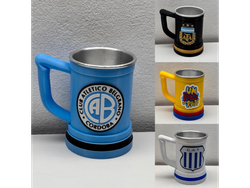 *VASOS DE ALUMINIO CON DISEÑO DE EQUIPOS Y UN POCO DE RUIDO*🫡