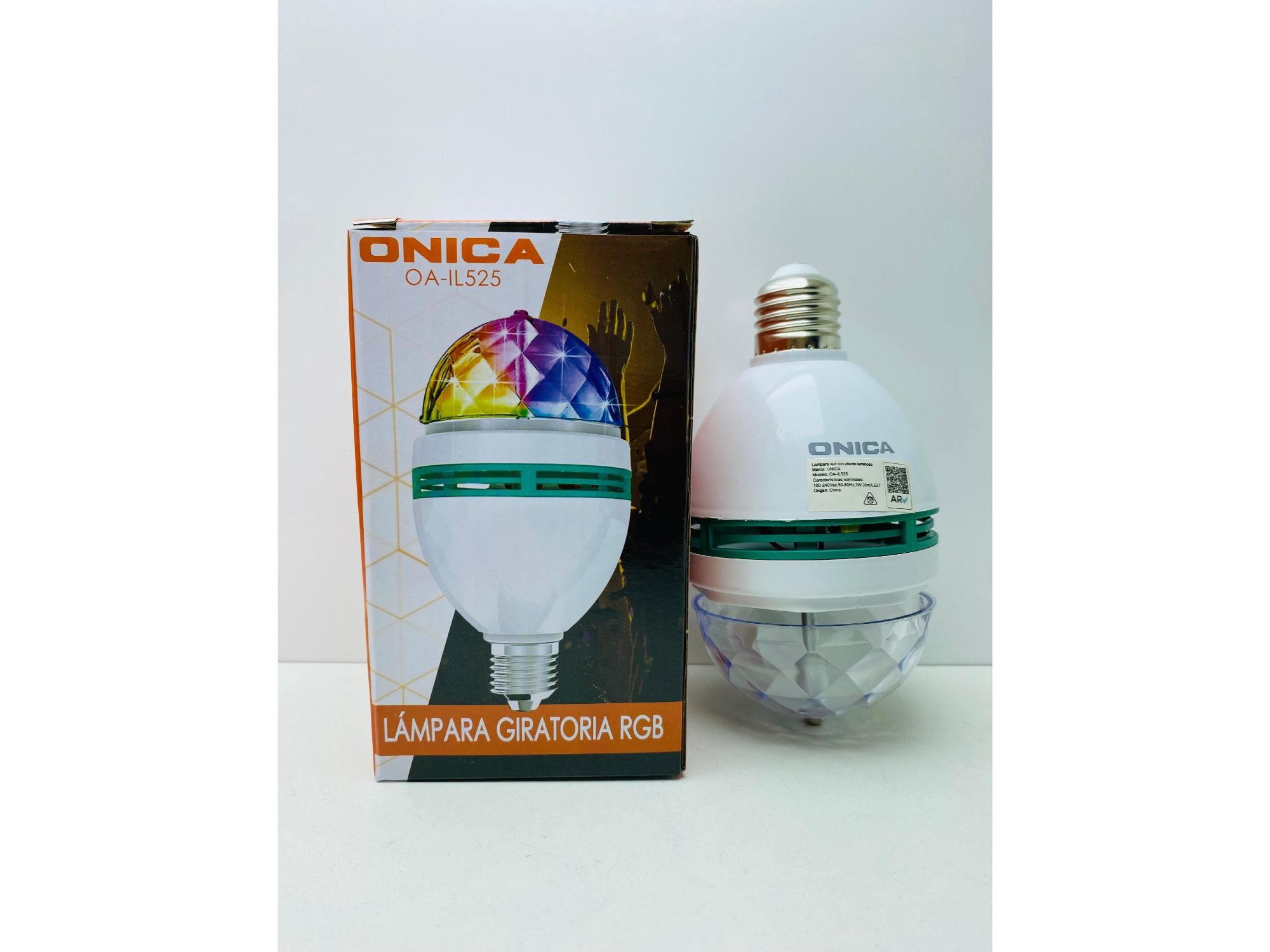 💡Lámpara Giratoria RGB ONICA🎉