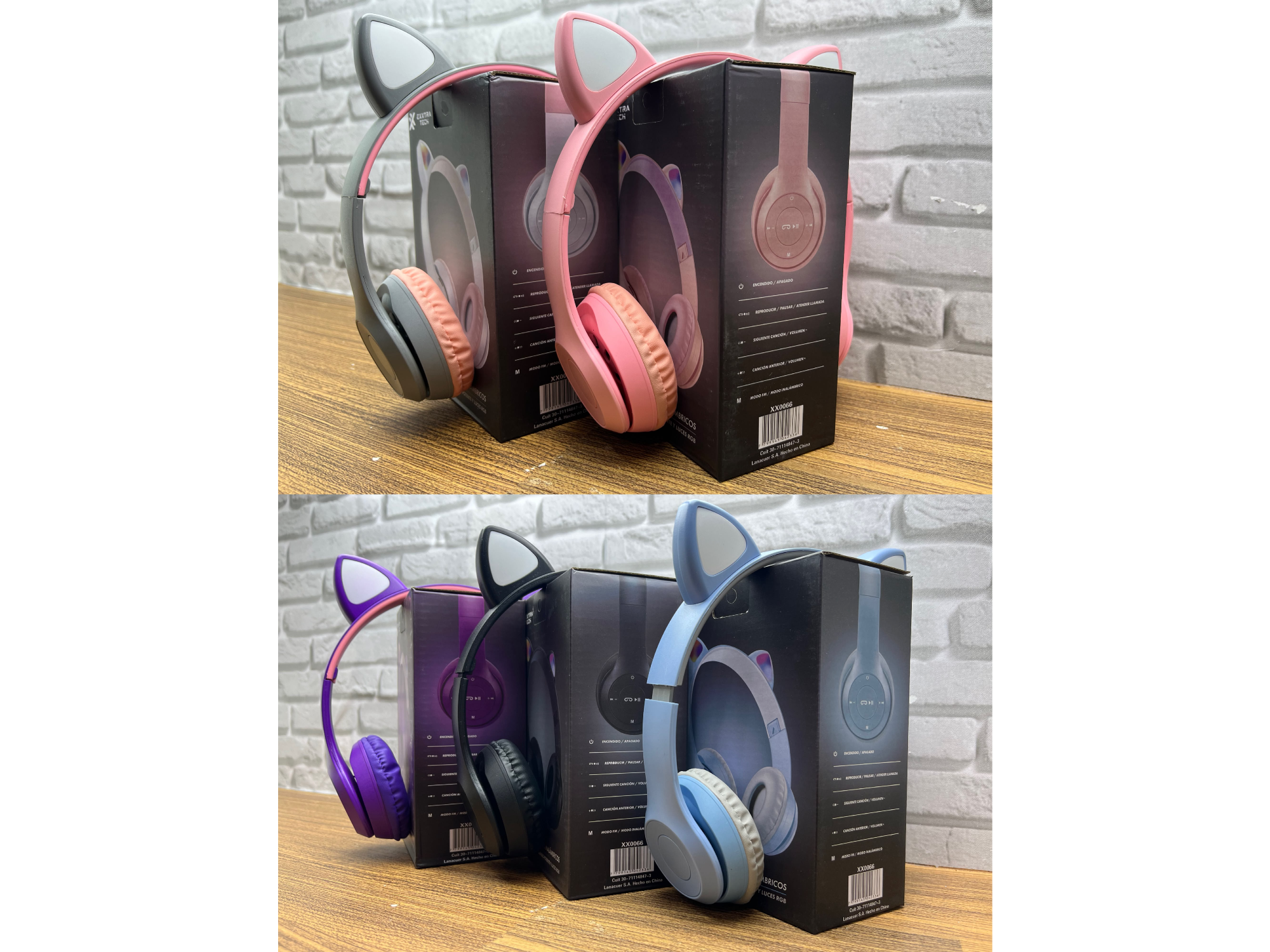 🎧✨🐱Auriculares vincha de gatito🐱✨🎶