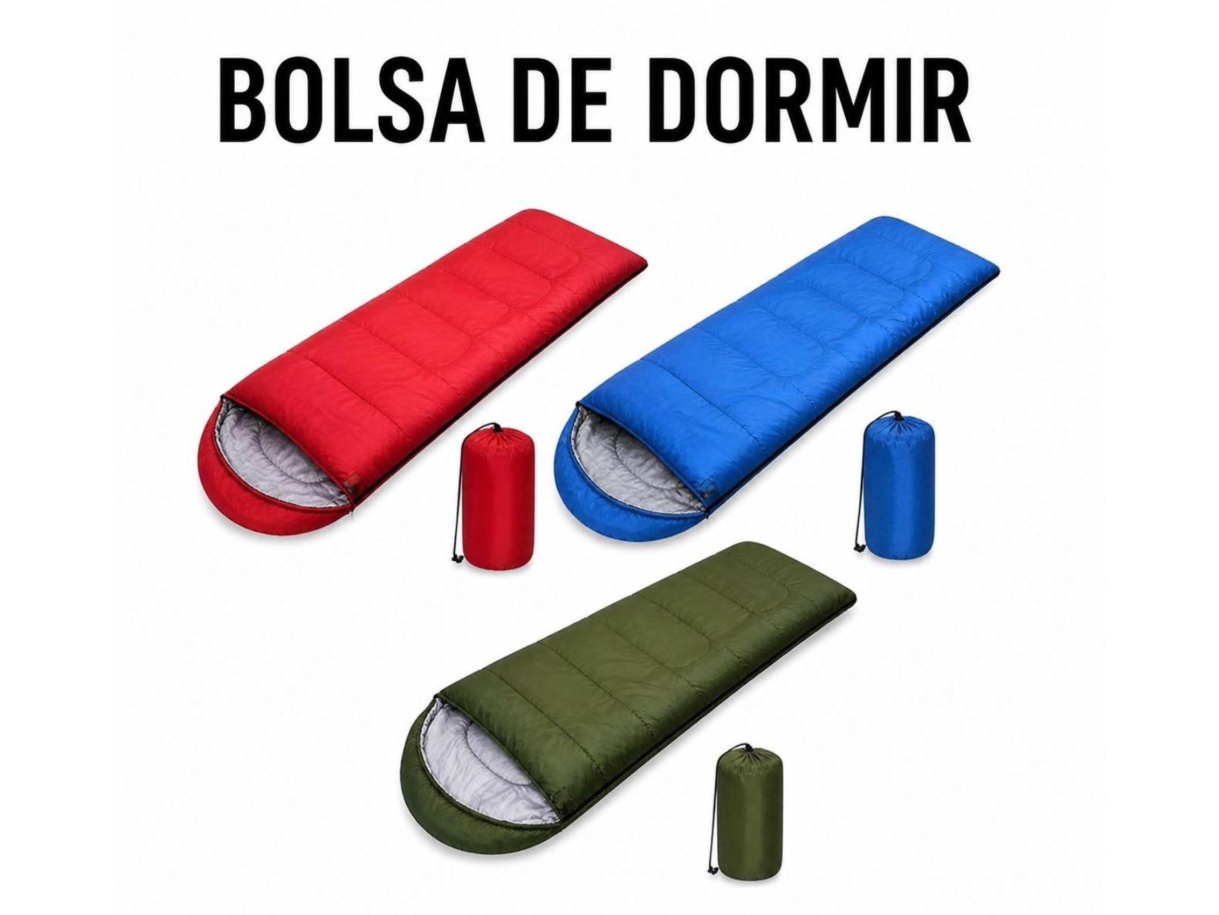 🏕️BOLSA DE DORMIR 2 EN 1💤 📌Código: SL2X7