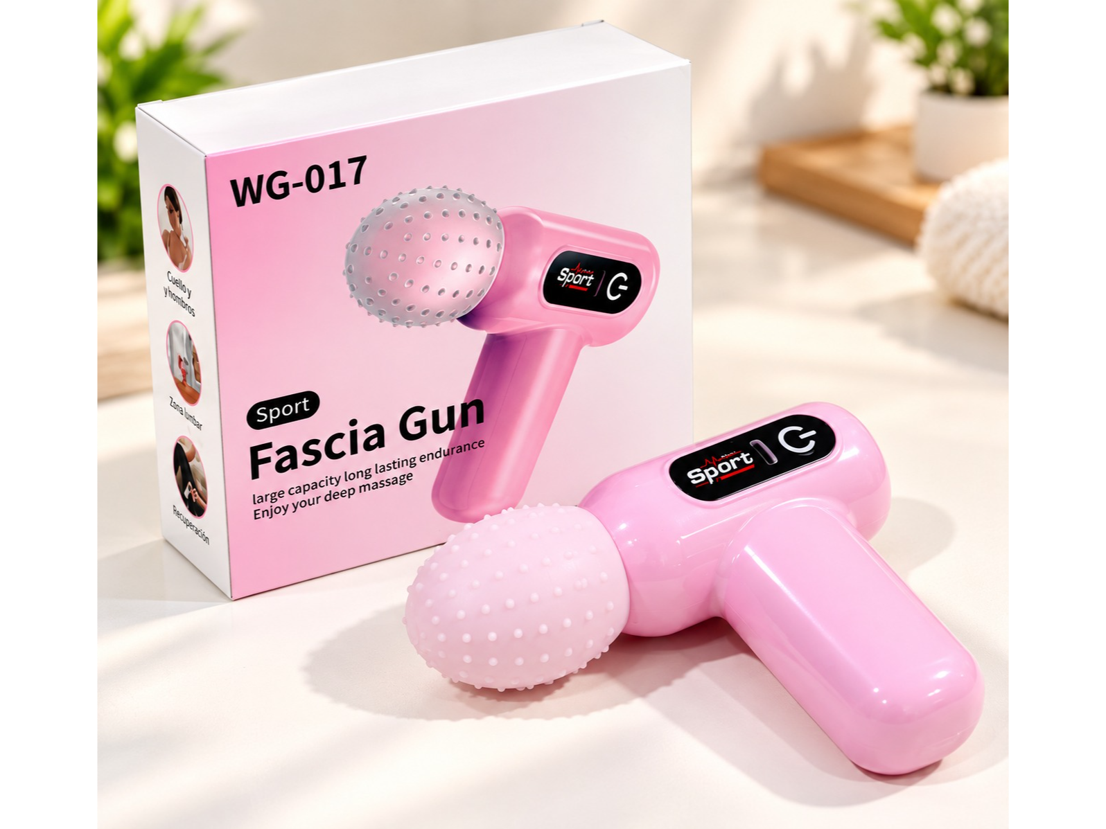 💆‍♀️✨MINI PISTOLA DE MASAJE FASCIA GUN💆‍♀️✨ Código: WG-017