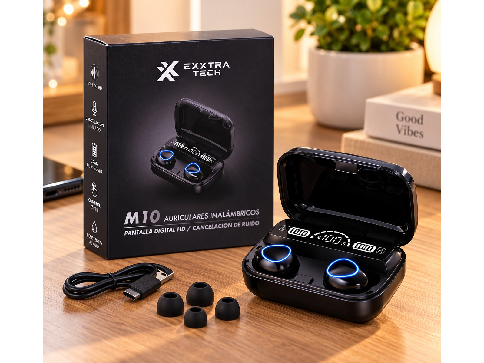 🎧🔥AURICULARES INALÁMBRICOS M10🔥🎧