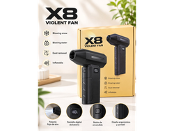 🌪️Mini Soplador de Aire X8 – Violent Fan🌪️