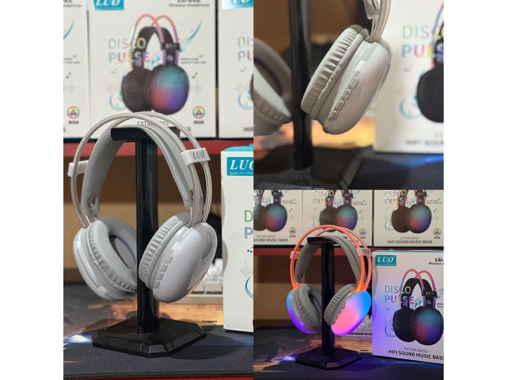 🔮AURICULAR RGB INALAMBRICO LUO🔮*