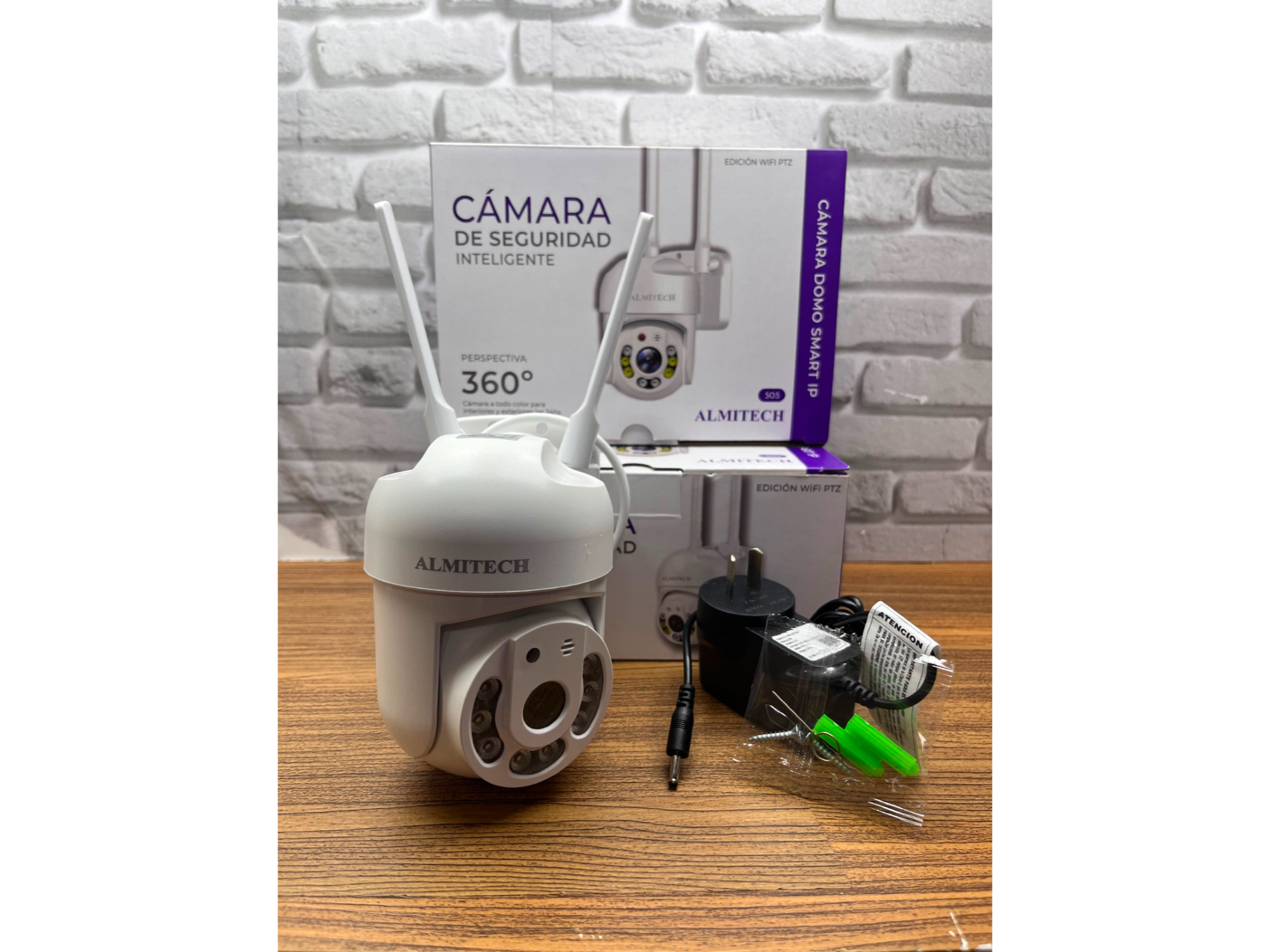 📹🏠🔒CÁMARA DE SEGURIDAD INTELIGENTE ALMITECH WIFI 360°📹🏠🔒
