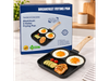🍳Sartén Antiadherente para Huevos y bife – 3 porciones🍳