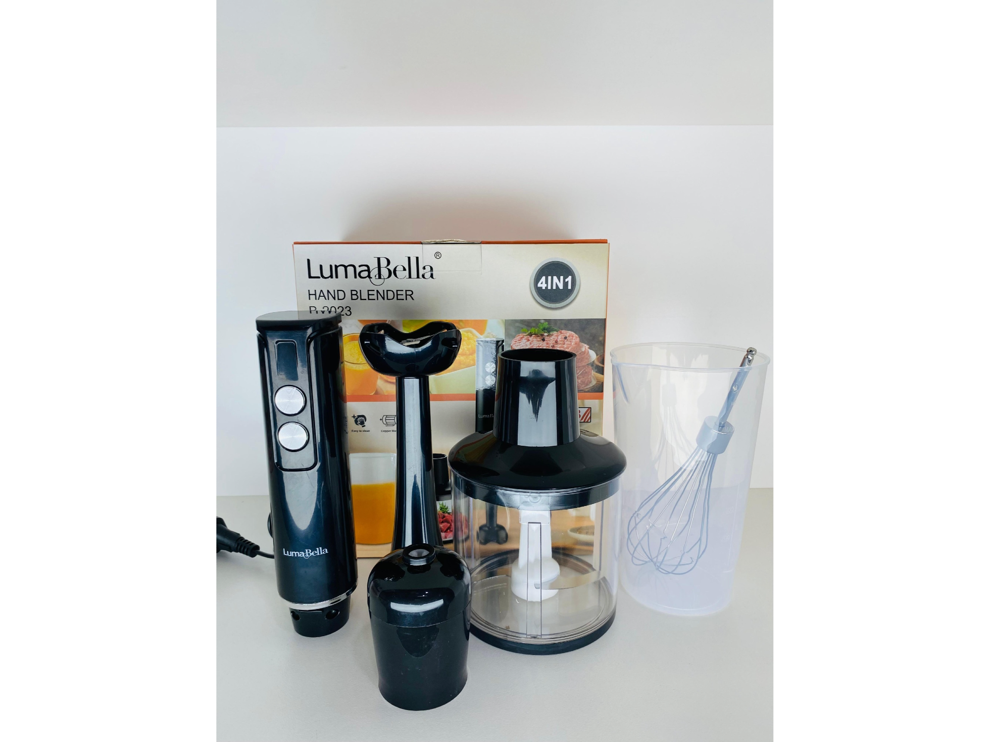 MINIPIMER DE MANO LUMABELLA 4 EN 1