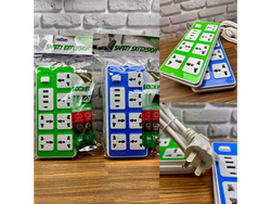 🔌Alargador Múltiple con USB y USB-C⚡ Cod: C806