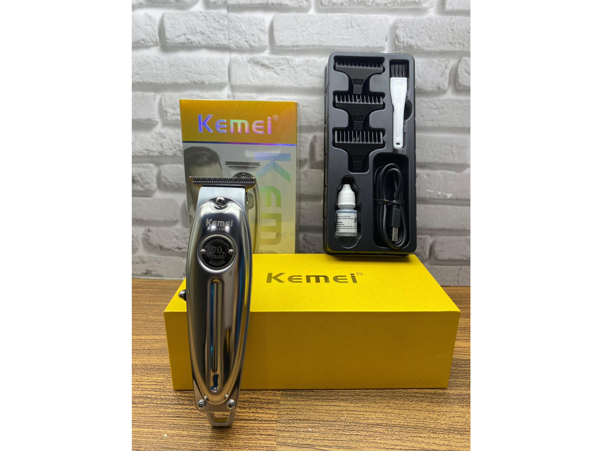 ✂️Patillera Kemei Profesional original Inalámbrica✂️