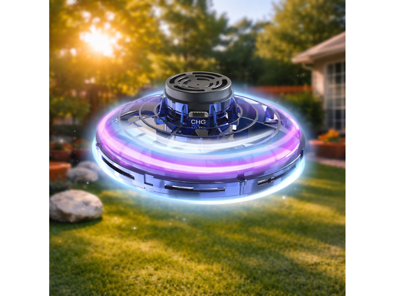 JUGUETE VOLADOR GIRATORIO 2 EN 1