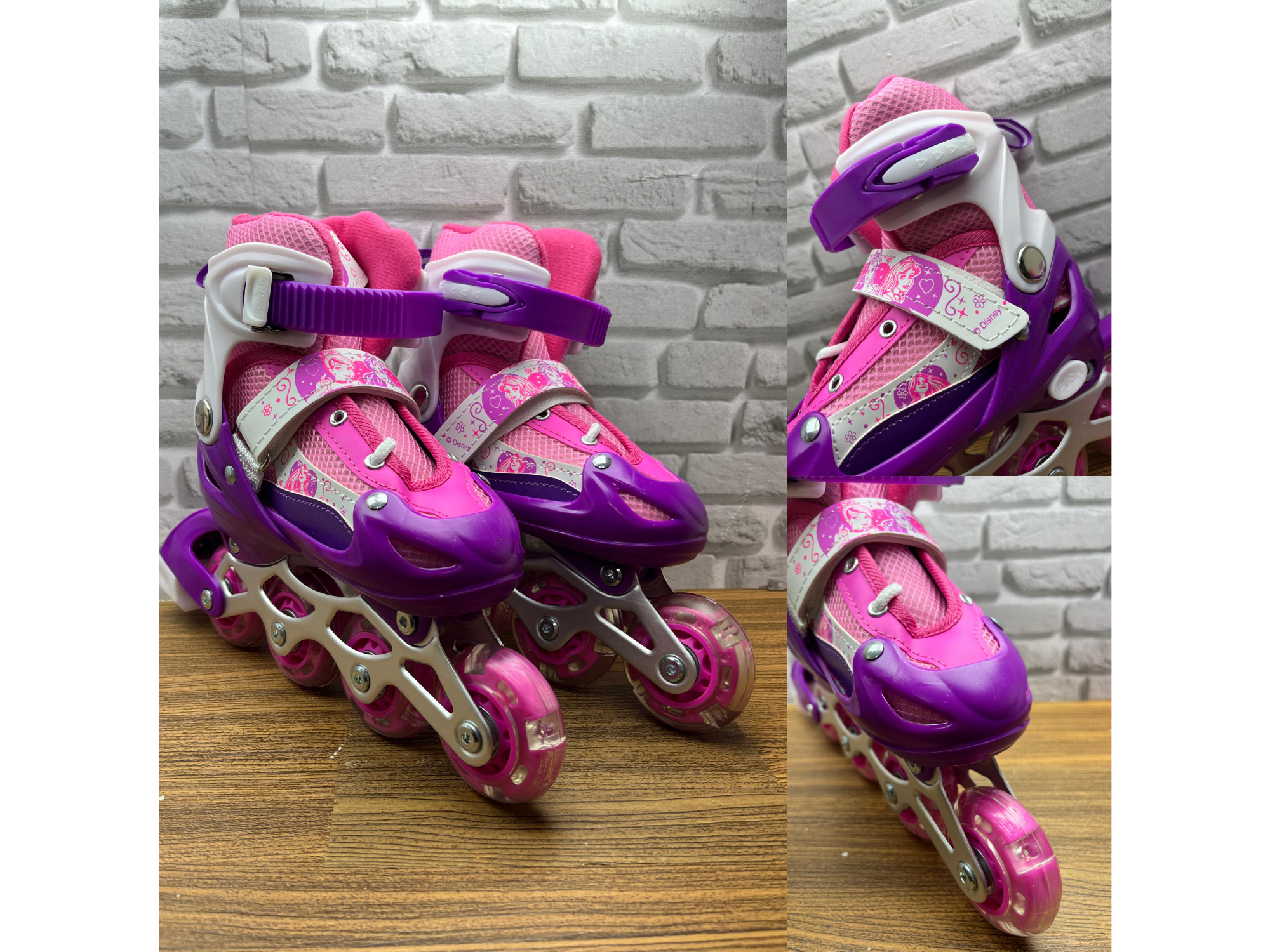 🛼Patines Infantiles Disney y Frozen sin accesorios💖❄️
