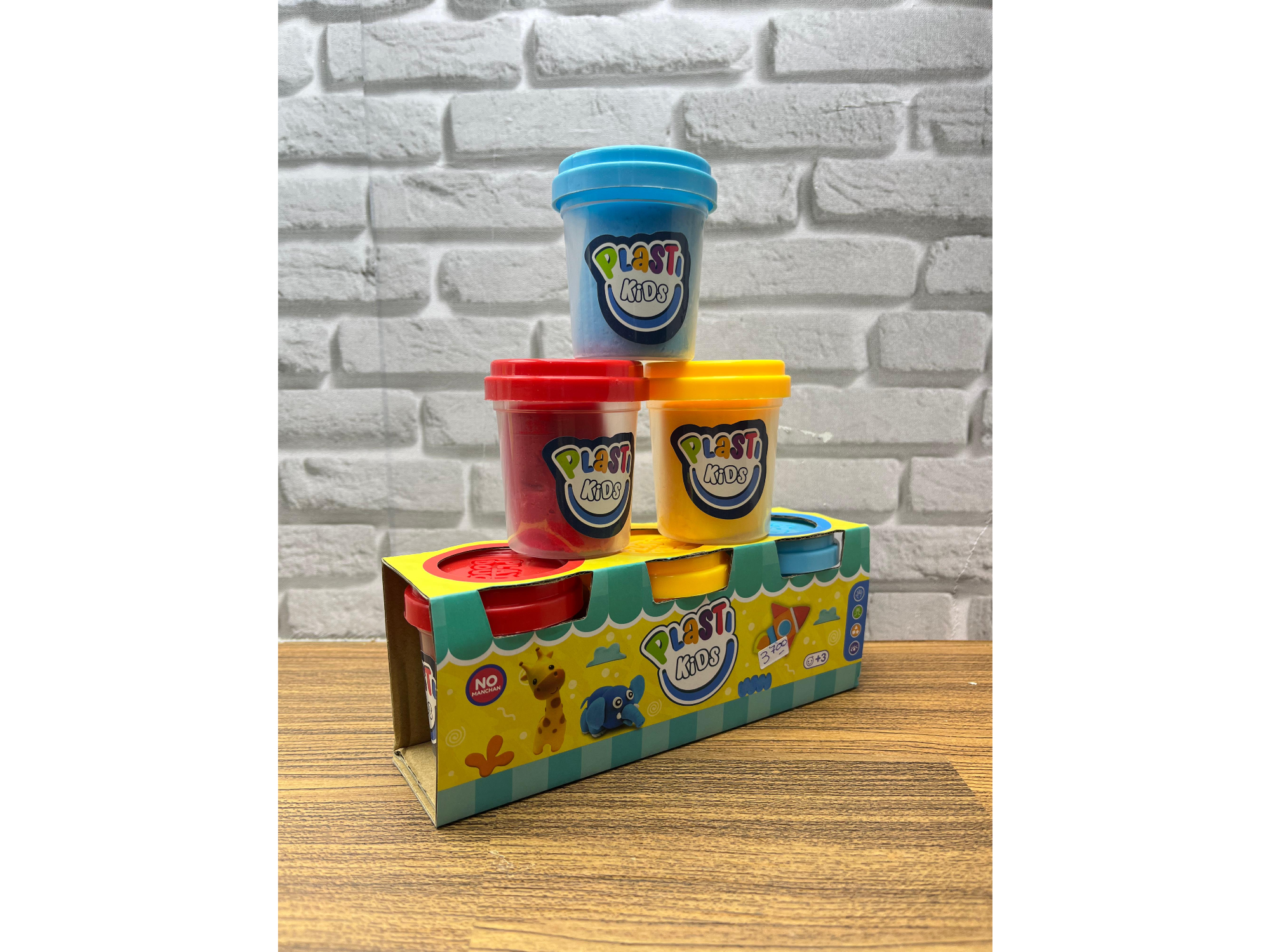 🌈 Masitas Plasti Kids – Set x3 Colores