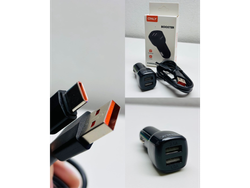🚗 Cargador para Auto ONLY BOOSTER + Cable Tipo C
