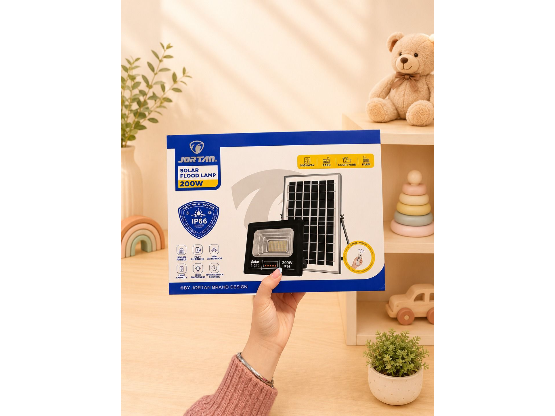 ☀️💡Reflector solar LED 200W☀️💡