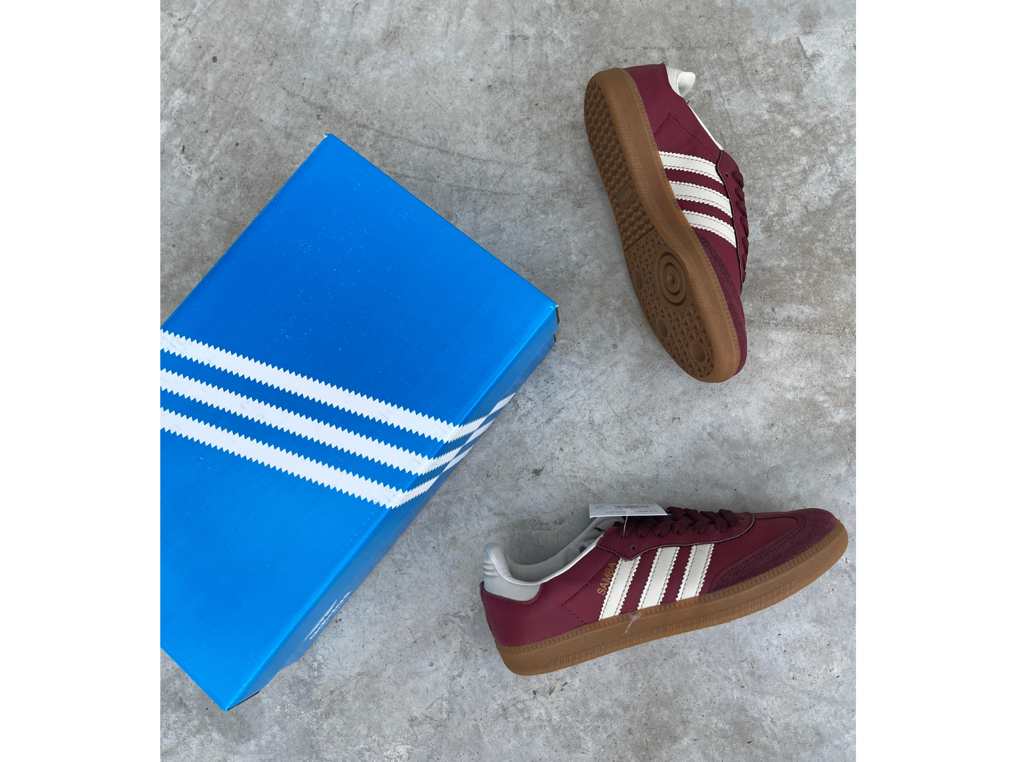 ADIDAS SAMBA (BORDO)