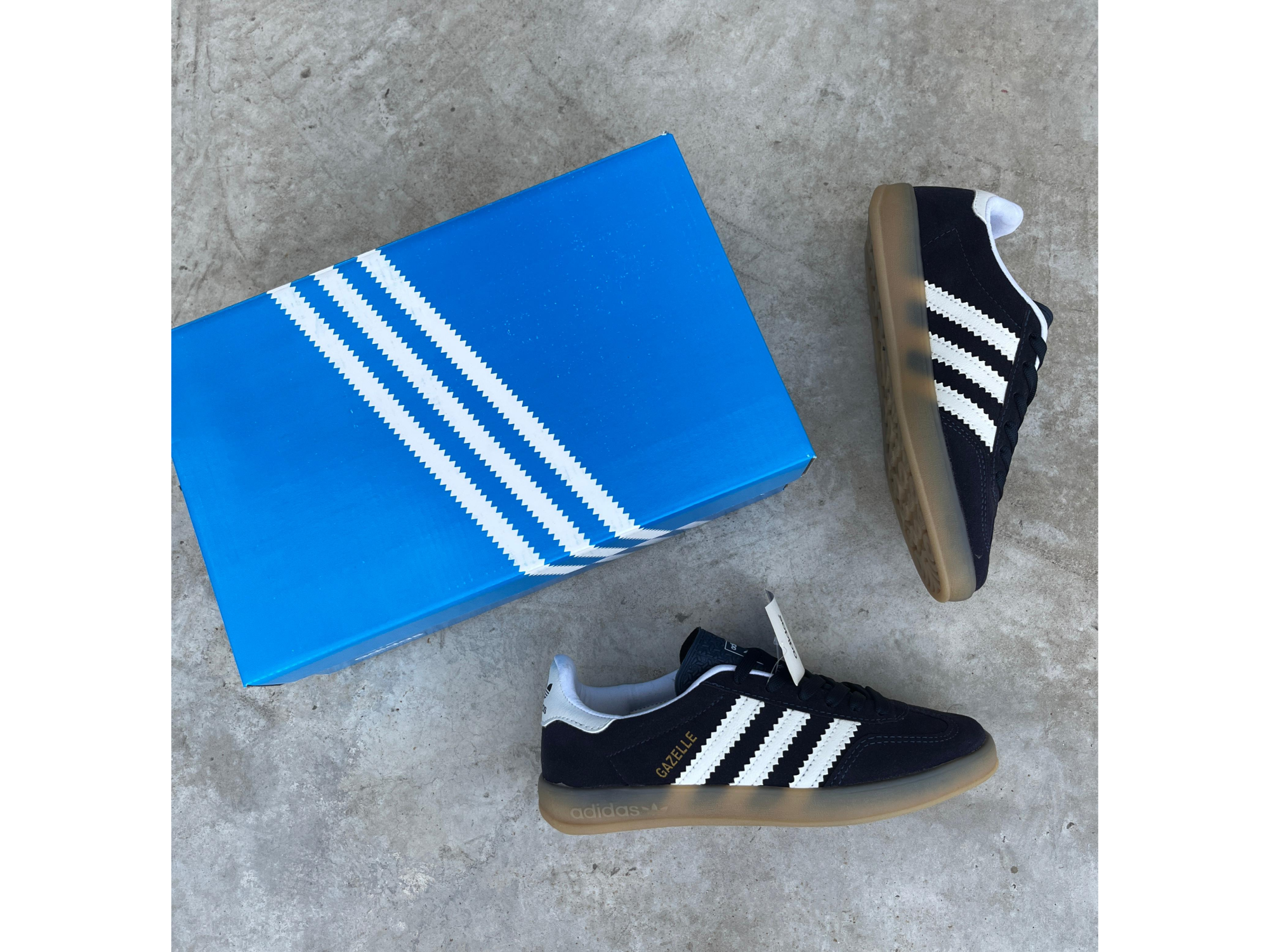 ADIDAS GAZELLE (AZUL)