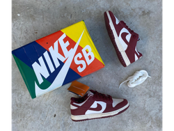 Nike dunk low (bordo)