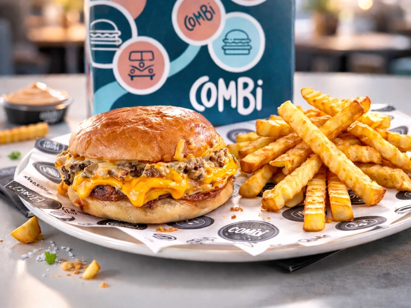 Pocket Burger + Papas + Latita de Regalo