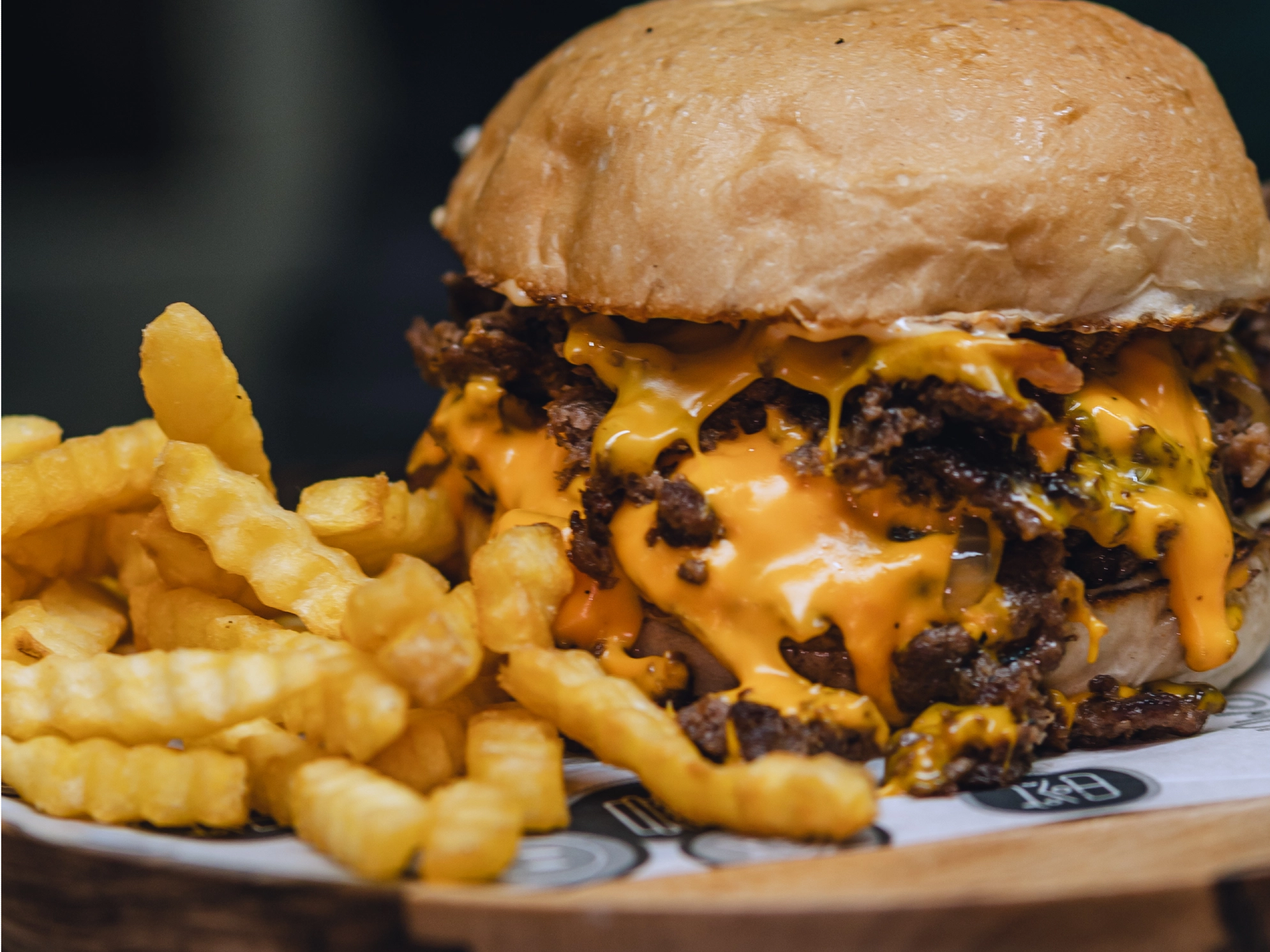 Splash burger