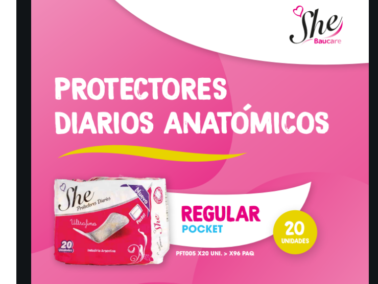 SHE Protectores Diarios