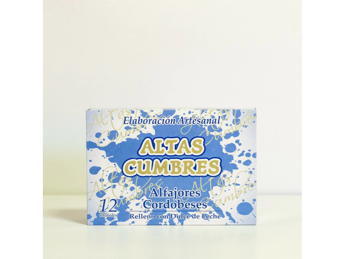 Alfajor Altas Cumbres Dulce de leche x12 unidades