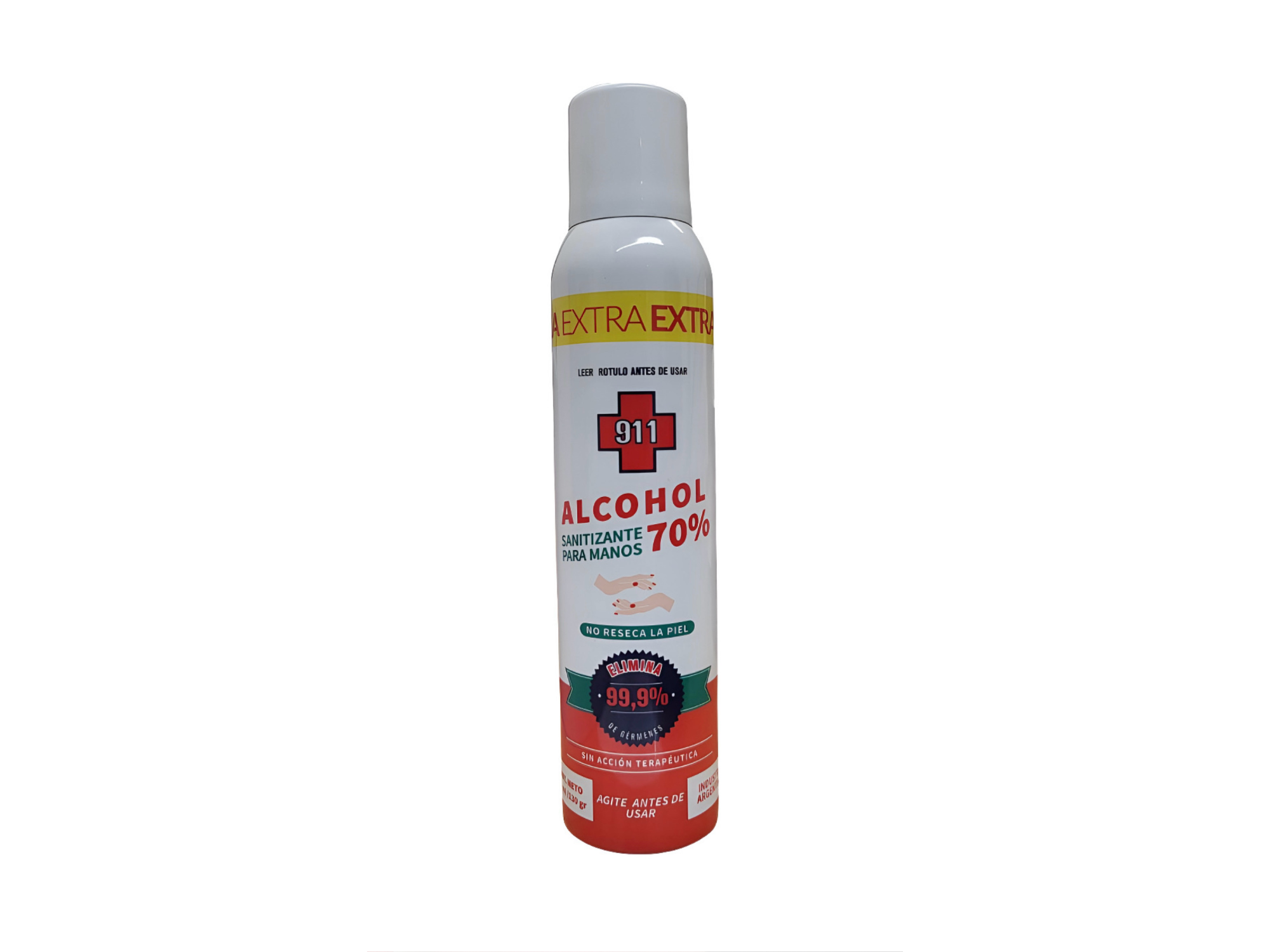 Aerosol alcohol sanitizante para manos
