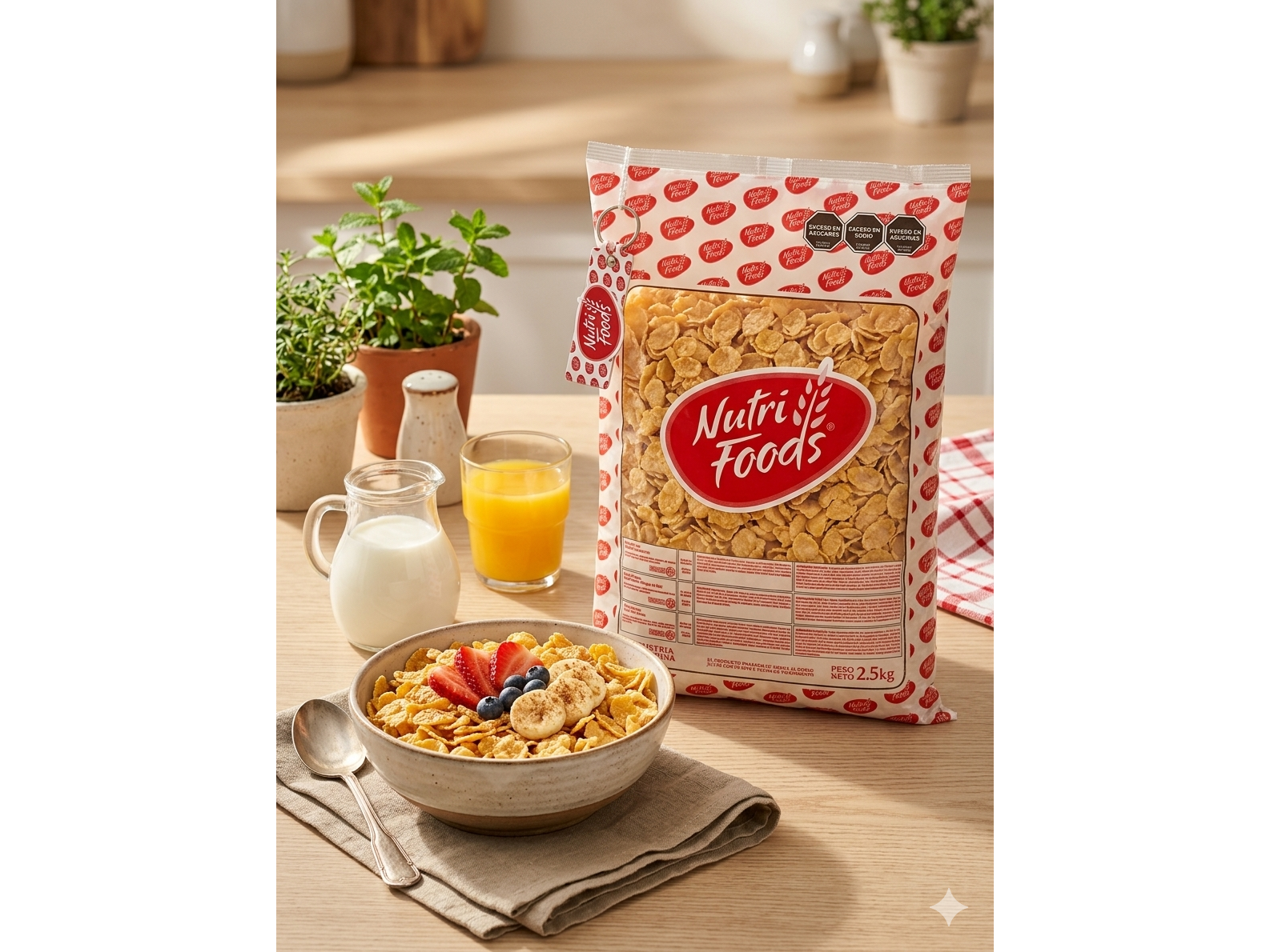 Copos azucarados NUTRIFOODS 2,5kg