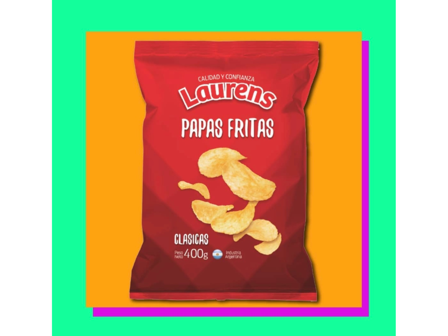 Papas clásicas Laurens x 800 gramos