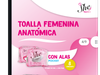 SHE Toallas Femeninas con Alas - Pocket