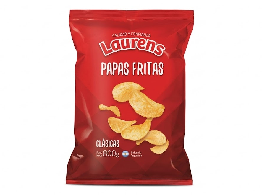 Papas clásicas Laurens x 800 gramos