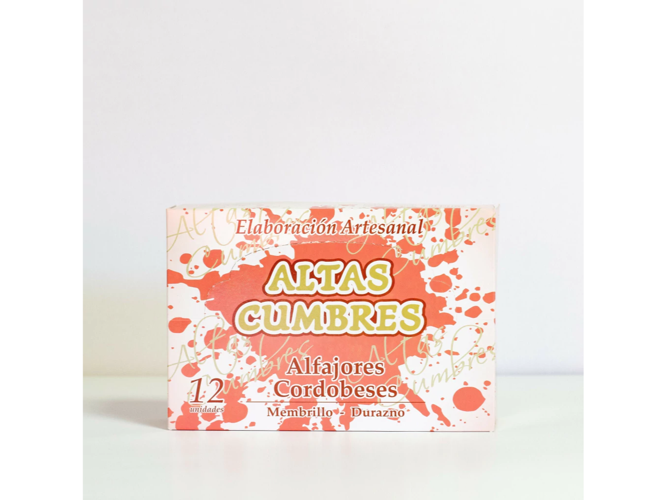 Alfajor Altas Cumbres FRUTAL (membrillo y durazno/higo y pera)