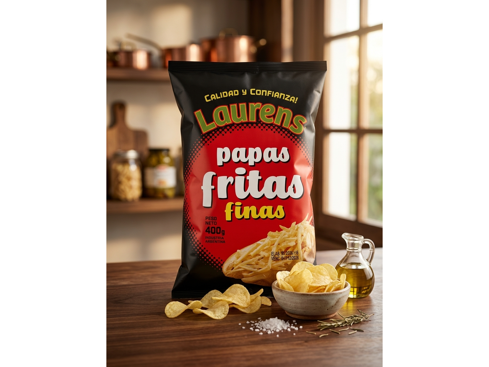 Papas pay Laurens x 800 gramos
