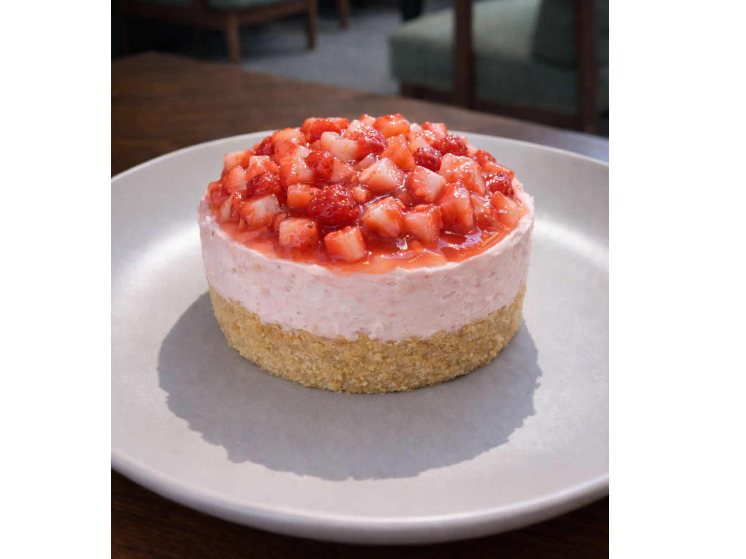 CHEESECAKE DE FRESA