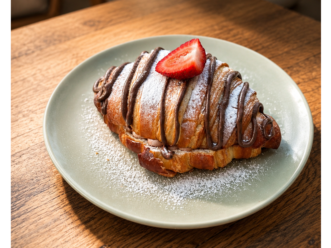 Croissant relleno
