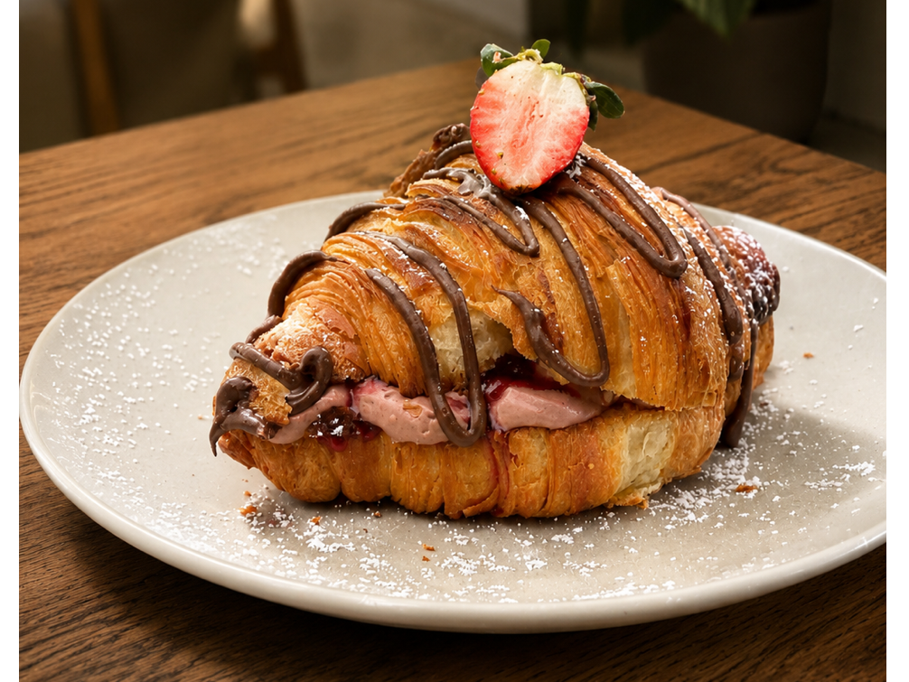 Croissant relleno