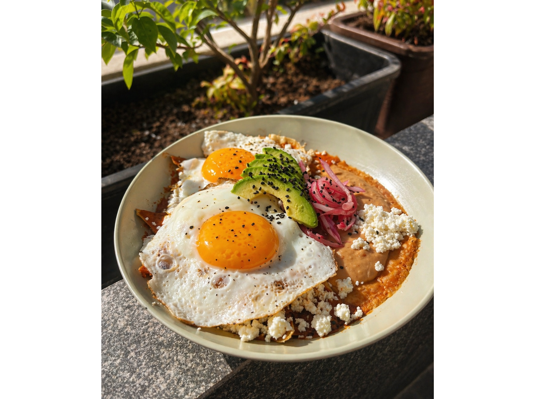 Chilaquiles rojos