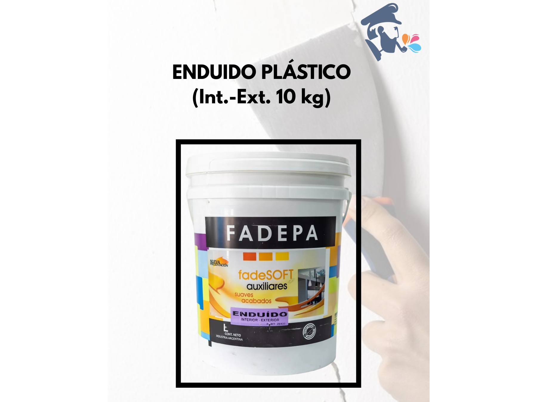 (10 kg) ENDUIDO PLÁSTICO FADEPA interior- exterior