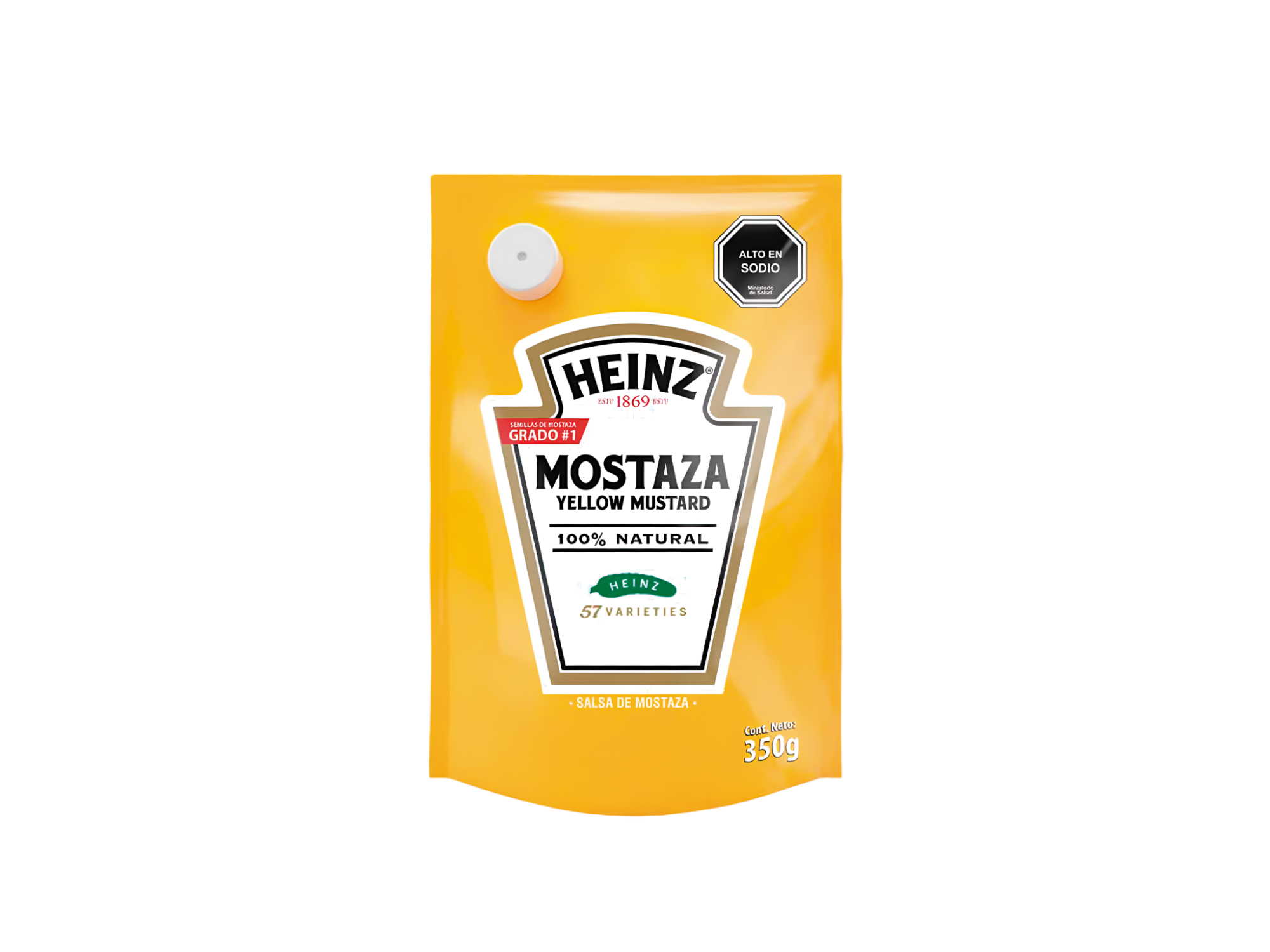 MOSTAZA HEINZ YELLOW DOYPACK 368 G