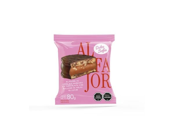 ALFAJOR DULCE SOFIA COOKIES Y DDL 80GRX12